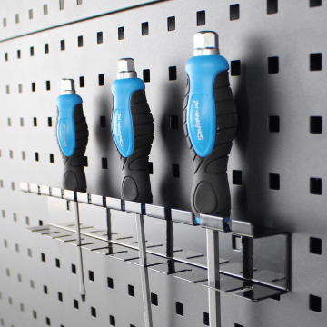 Set de crochets pour panneau perforé – 10 cm