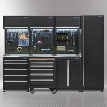 Meuble d'atelier 3 pans PREMIUM 265