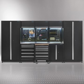 Meuble d'atelier 3 pans PREMIUM 385
