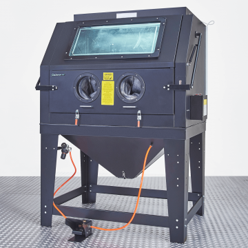 Cabine de sablage avec cyclone - 1000L