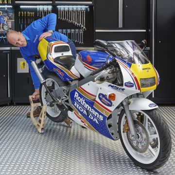 Béquille d'atelier arrière MotoGP - Couleur or