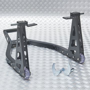 Béquille d'atelier MotoGP roue arrière - Noire Mat
