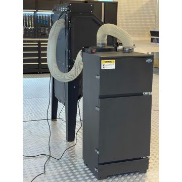 Extracteur de poussière pour cabine de sablage