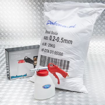 Pistolet de sablage à la soda + Soda