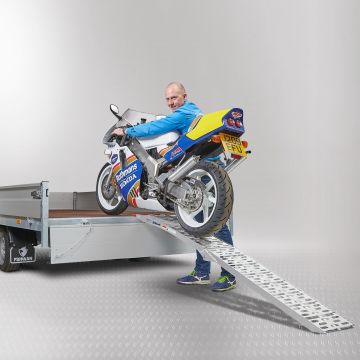 Rampe aluminium pliable 340 kg - 225 cm