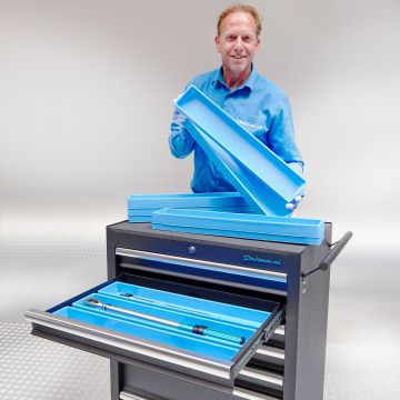 Compartiment long à 1 case - 10 pièces