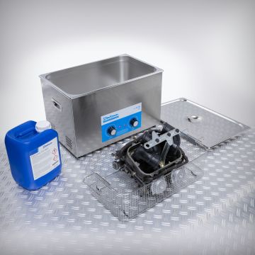 Nettoyeur à ultrasons 30 litres avec Descalant 747 inclus