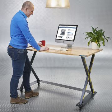 Table de travail industrielle 160 cm