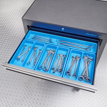 Compartiments pour outils longs