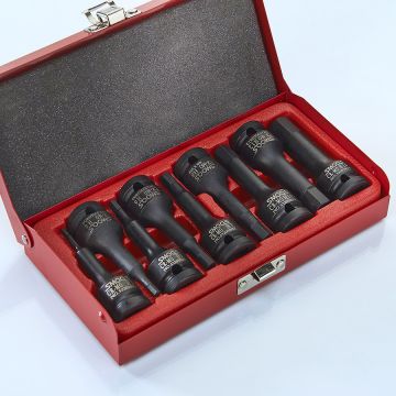 Jeu de douilles torx à tête hexagonale 9 pièces