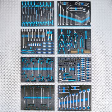Module en mousse 297 pièces – pour 8 tiroirs