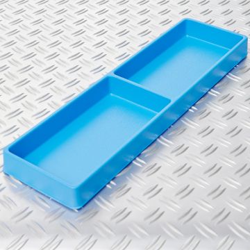 Compartiment long avec 2 cases - 20 pièces