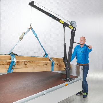 Grue de levage sur remorque – 800 kg