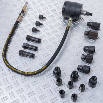 Kit extracteur à inertie pneumatique pour injecteurs