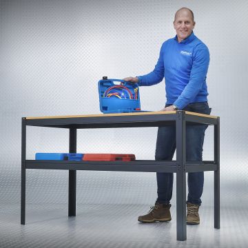 Établi avec plan de travail en MDF - 150 cm