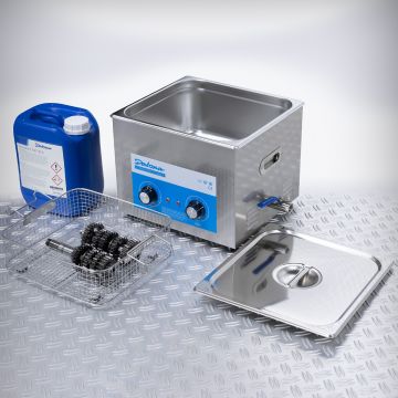 Nettoyeur à ultrasons 13 litres avec Descalant 747 inclus