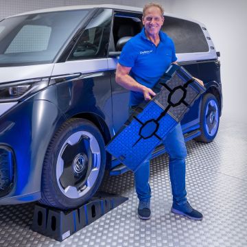 Paire de rampes pour voiture