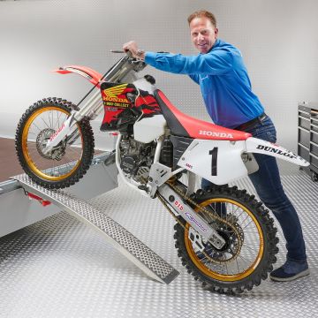 Rampe aluminium 200 kg - 150 cm