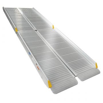 Rampe aluminium très solide - double pliable - 180 cm