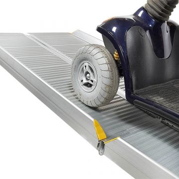 Rampe aluminium très solide - double pliable - 240 cm