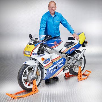 Béquille d’atelier MotoGP roue avant et arrière – Orange KTM