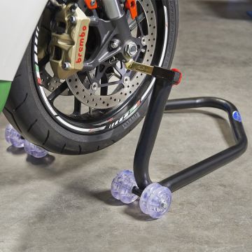 Béquille d'atelier Black Xtreme roue avant