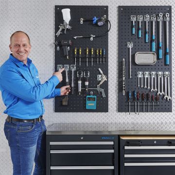 Panneau perforé 122 x 61 cm - 2 pièces