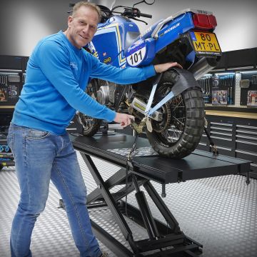 Harnais de roue moto