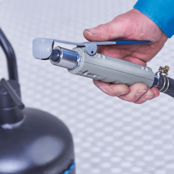 Pistolet de sablage pour cabine mobile + buses