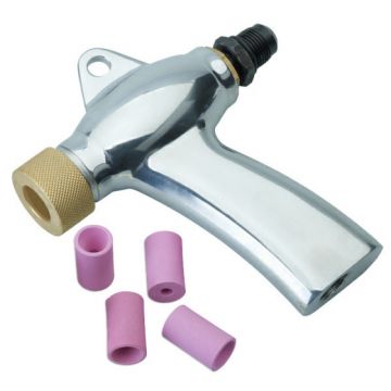 Pistolet de sablage activation pédalier + 4 buses