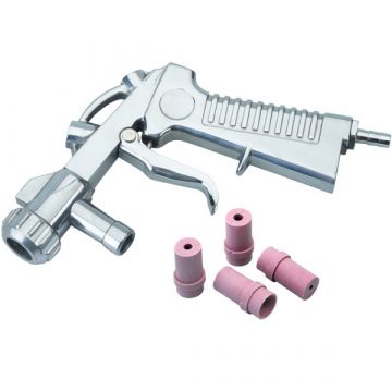 Pistolet de sablage à gâchette + buses