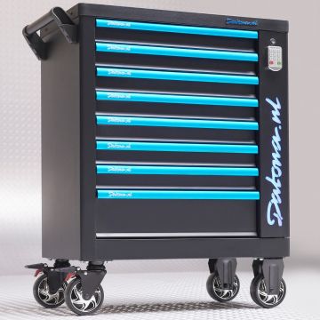 Servante Ultimate PRO 8 tiroirs Digicode - 5 tiroirs garnis