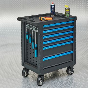 Servante à outils  Black-Line avec 6 tiroirs