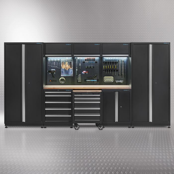 Meuble d'atelier 3 pans PREMIUM OAK 385