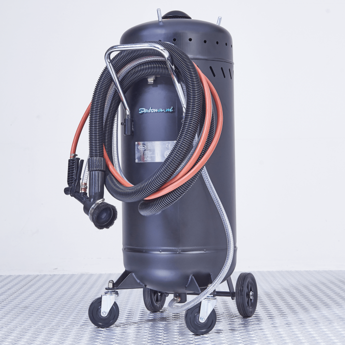 Sableuse mobile avec aspiration - 80 litres