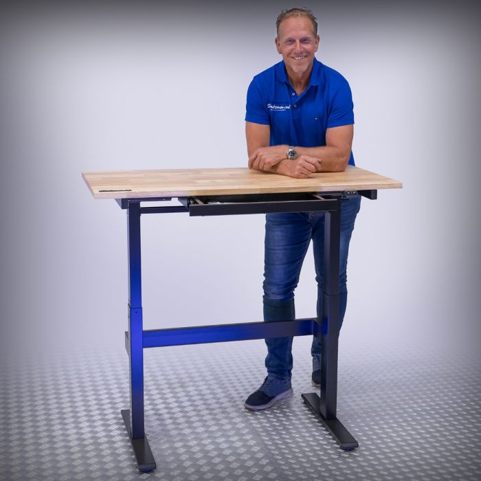 Établi De Travail 5 Niveaux Réglables 875 Kg Charge - Idéal Garage, Atelier, Rangement Industriel