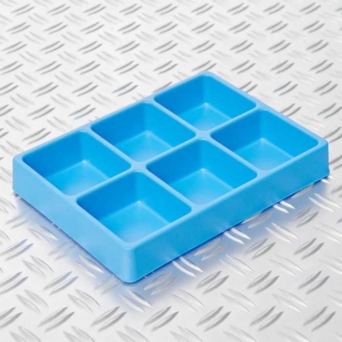 Compartiment à 6 cases - 25 pièces