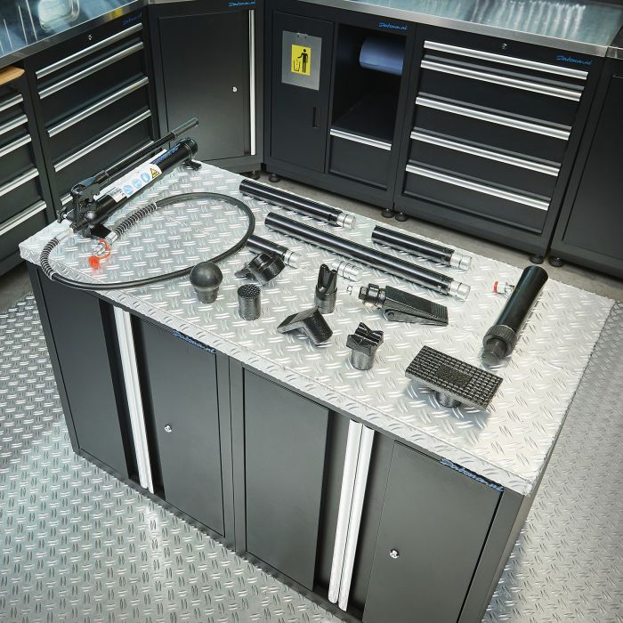 Kit débosselage hydraulique - 10 tonnes