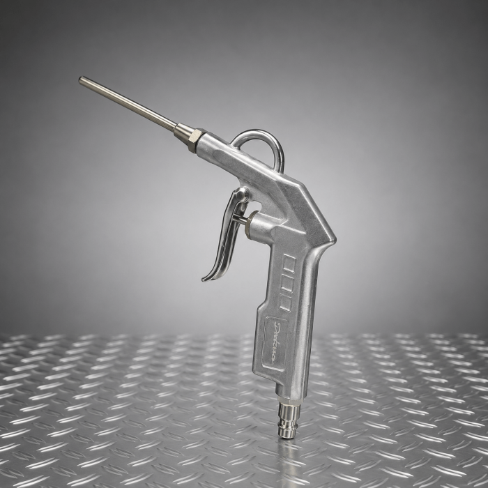 Soufflette avec buses courte et longue - 25 cm - pistolet à air comprimé professionnel