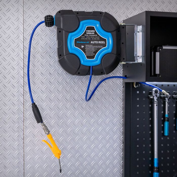 Enrouleur d’air comprimé 15 mètres