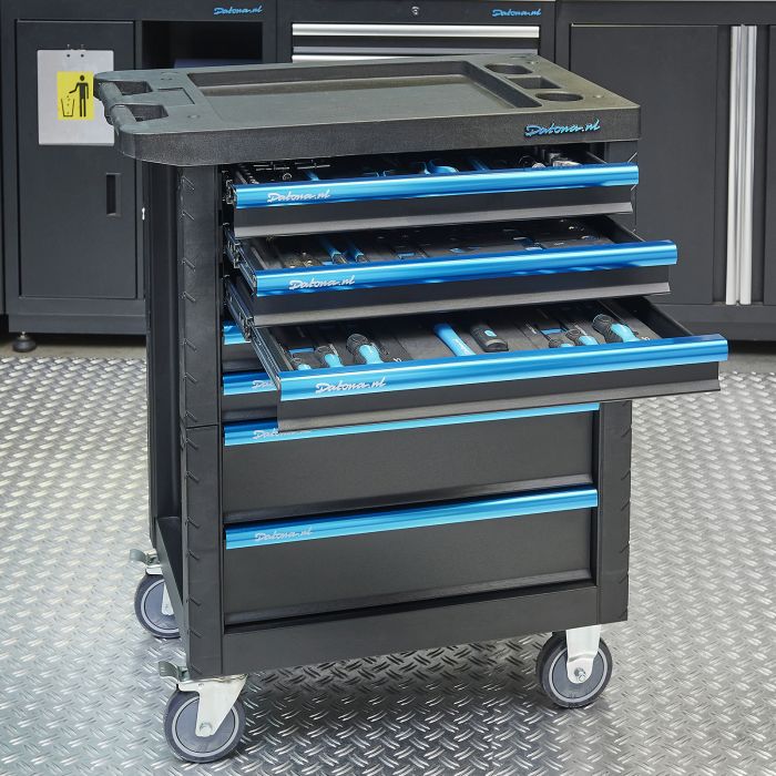 Servante Basic PLUS 7 tiroirs - 3 tiroirs garnis