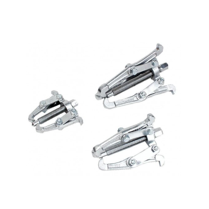 Set d’extracteurs de poulies 3 pièces 75, 100 et 150 mm pour roulements, poulies et engrenages