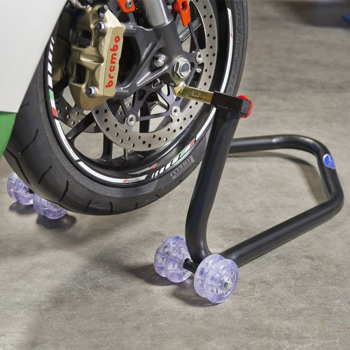 Béquille d'atelier Black Xtreme roue avant