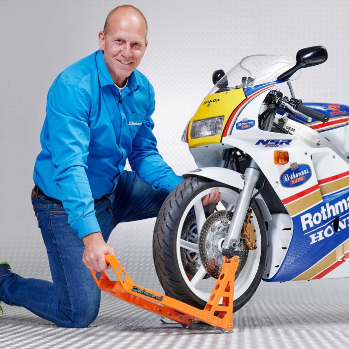 Béquille d'atelier MotoGP roue avant - Orange KTM