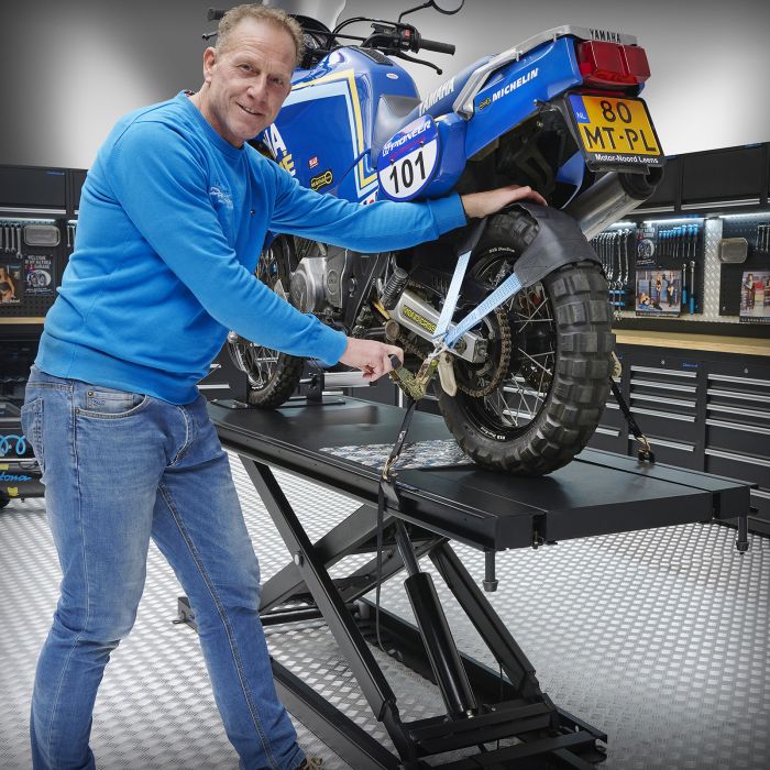 Harnais de roue moto