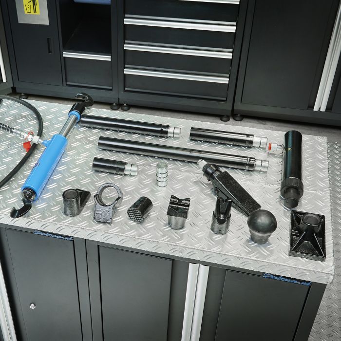 Kit débosselage hydraulique plus Presse à carrosserie