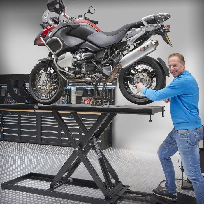 Table élévatrice moto électrique hauteur 120 cm