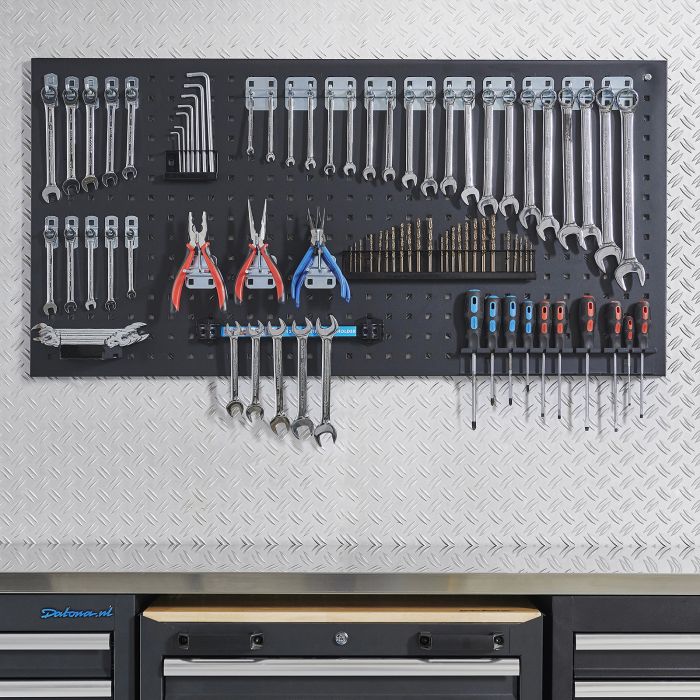 Kit rangement outils mural avec Panneau perforé